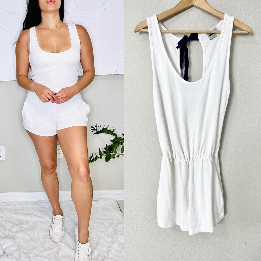 ASOS Cloth White Romper